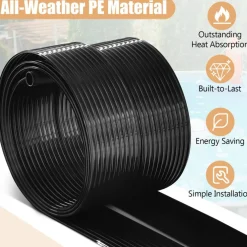 2-Piece Solar Pool Heater for Above Ground Swimming Pools