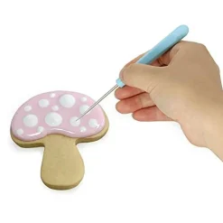 4 Pieces Sugar Stir Needle Scriber Needle Cookie Decorating Supplies Tool 5.2 Inches