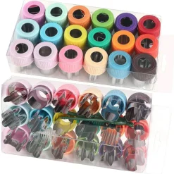 18 Pieces Vegetable Cutter Shapes Set Mini Sizes Cookie Cutters Set Fruit Cookie Stamps Mold