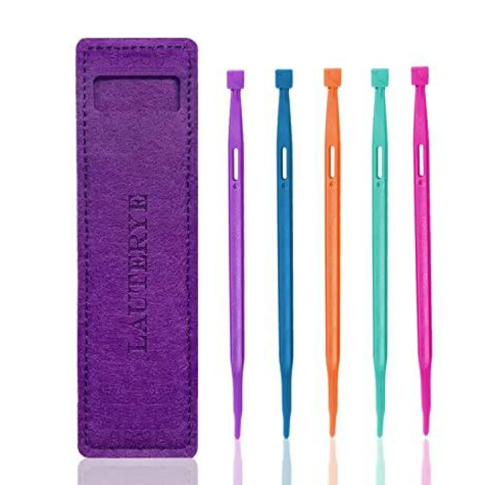 5 Piece That Purple Thang Sewing Tools for Sewing Craft Projects Use Thread Rubber Band Tools by Lauterye