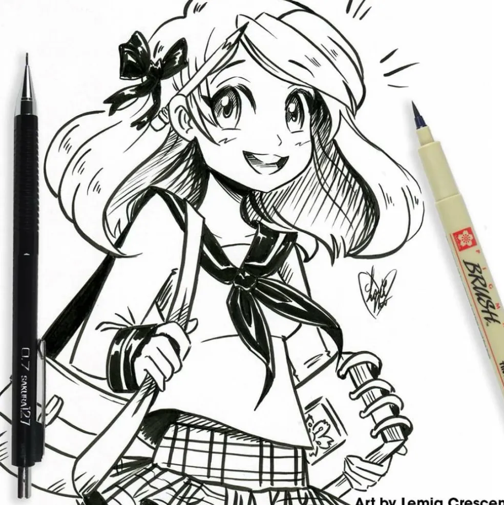 Pigma® Micron™ Manga-Comic Pro 6 Piece Set