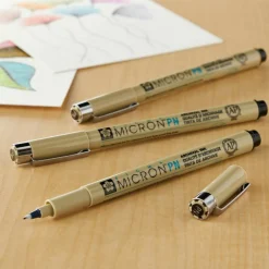 Pigma® Micron™ PN Durable Plastic Nib Black Pens, 3ct
