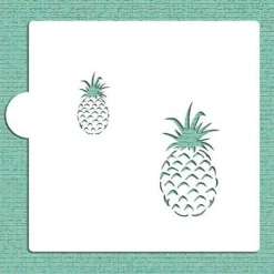 Pineapple Cookie & Craft Stencil | CM097 by Designer Stencils | Baking Stencils for Royal Icing, Airbrush, Dusting Powder |