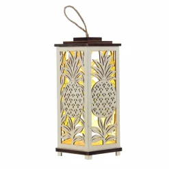 8" Pineapple DIY LED Plywood Lantern Décor by Make Market®