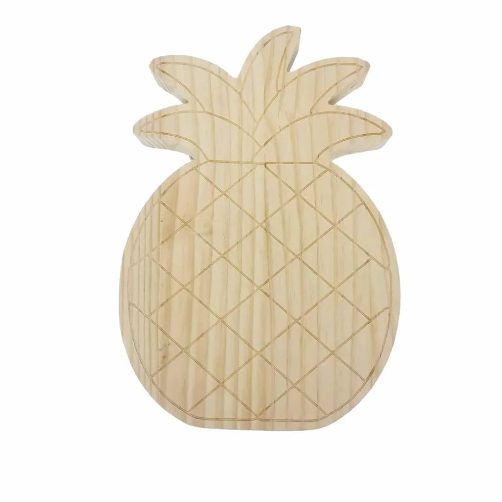 Pineapple DIY Wood Plant Stand Décor by Make Market®