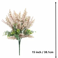 15" Pink Heather & Eucalyptus Bush by Ashland®