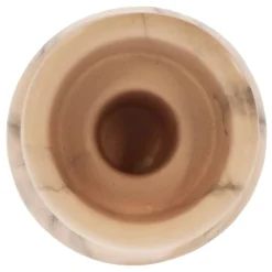 3.5" Pink Marble Ceramic Taper Candle Holder by Ashland®