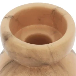 3.5" Pink Marble Ceramic Taper Candle Holder by Ashland®