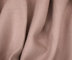 Pink Moygashel Solid Woven Irish Linen Home Decorating Fabric By the Yard