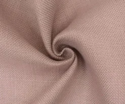 Pink Moygashel Solid Woven Irish Linen Home Decorating Fabric By the Yard
