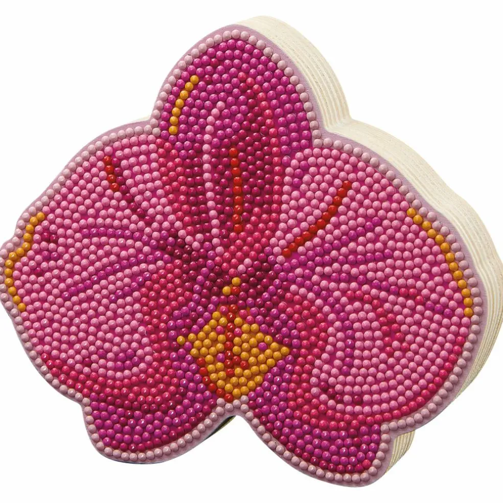 6" Pink Orchid Diamond Art Kit by Make Market®