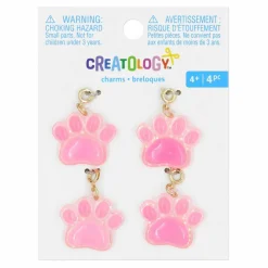 Pink Paw Charms by Creatology™