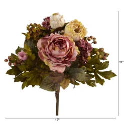 17" Pink Peony Bush, 2ct.