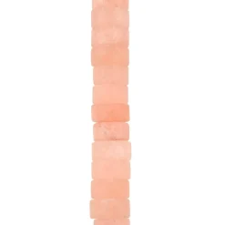 Pink Quartz Matte Heishi Beads by Bead Landing™