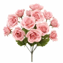 13" Pink Rose Bush by Ashland®