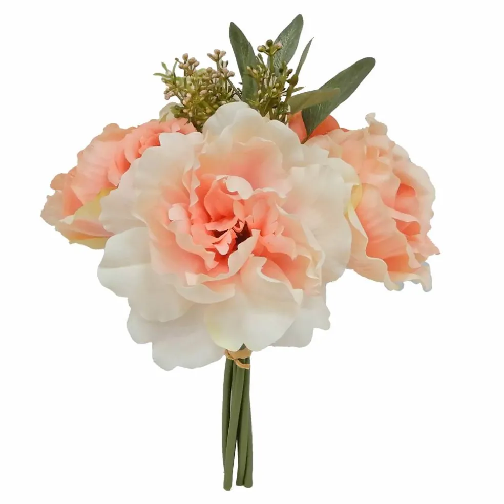 11" Pink Rose & Peony Bouquet by Ashland®