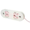 0.3" Pink Scalloped Crochet Trim by Celebrate It®