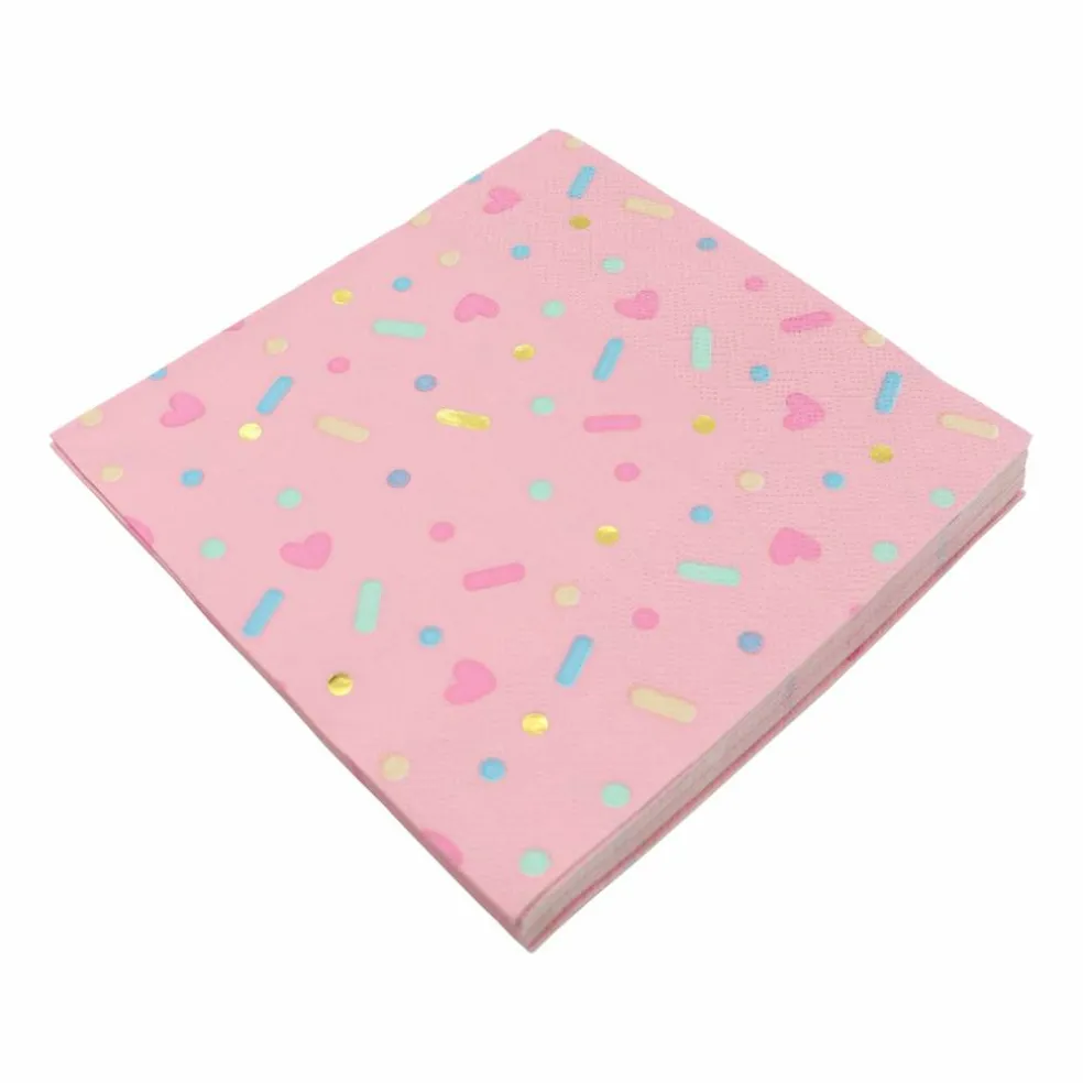 Pink Sprinkles Lunch Napkins, 20ct. by Celebrate It™