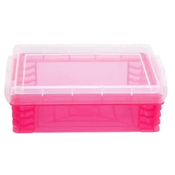 Pink Stacking Crayon Box by Simply Tidy™