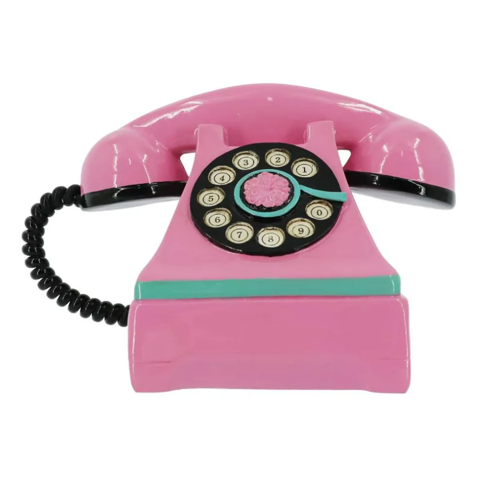 6.5" Pink Telephone Tabletop Décor by Ashland®