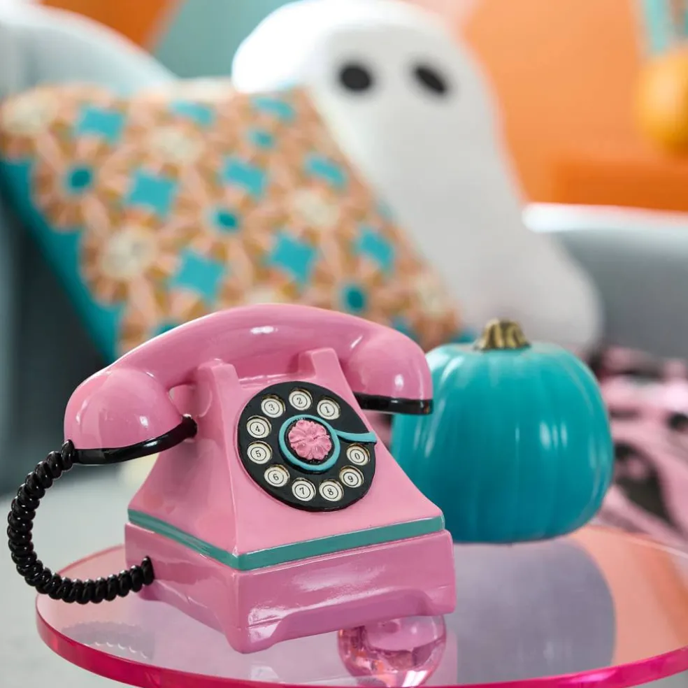 6.5" Pink Telephone Tabletop Décor by Ashland®