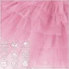 Pink Tulle Fabric Roll Matte Tulle Ribbon Netting Mesh Spool