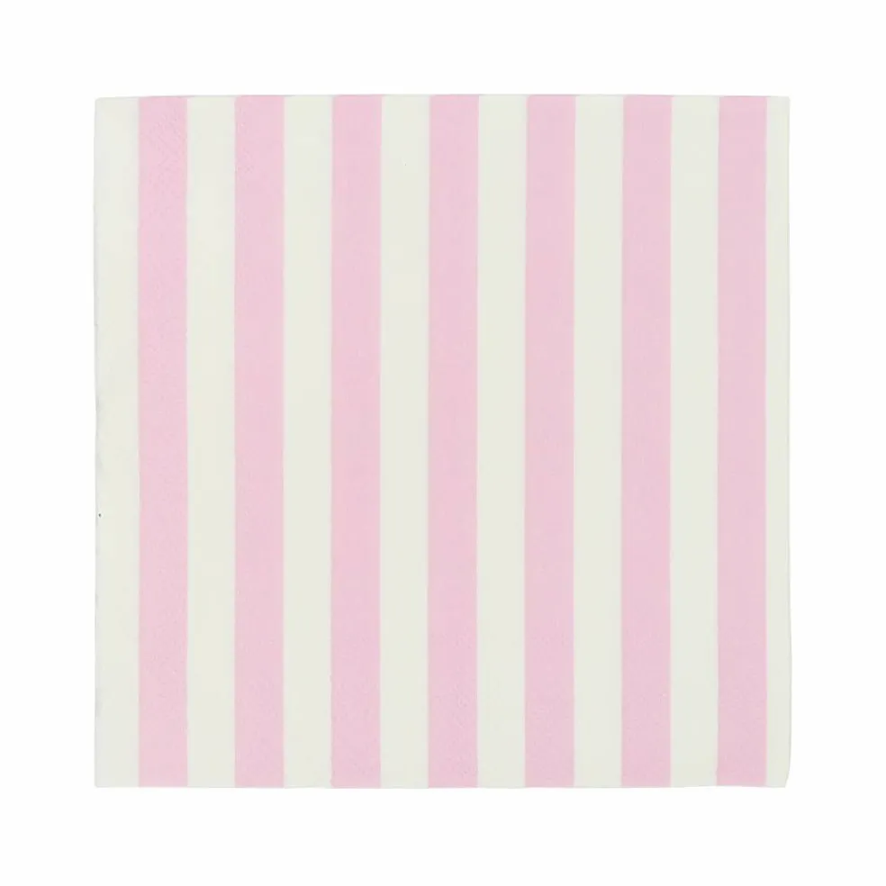 Pink & White Stripes Lunch Napkins, 20ct. by Celebrate It™