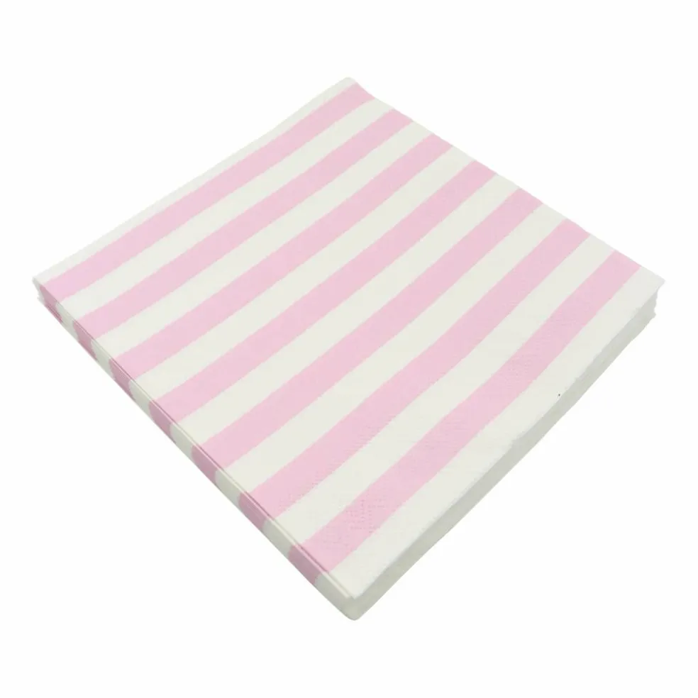 Pink & White Stripes Lunch Napkins, 20ct. by Celebrate It™