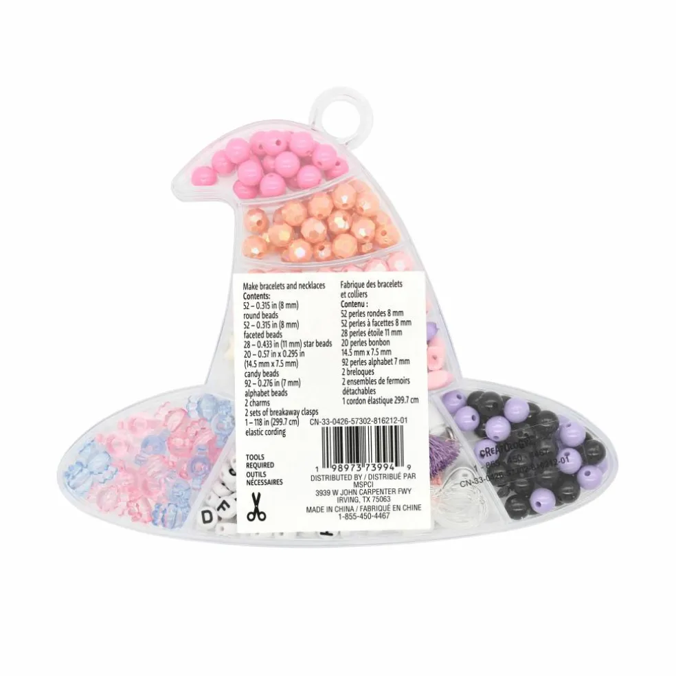 Pink Witch Hat Bead Kit by Creatology™