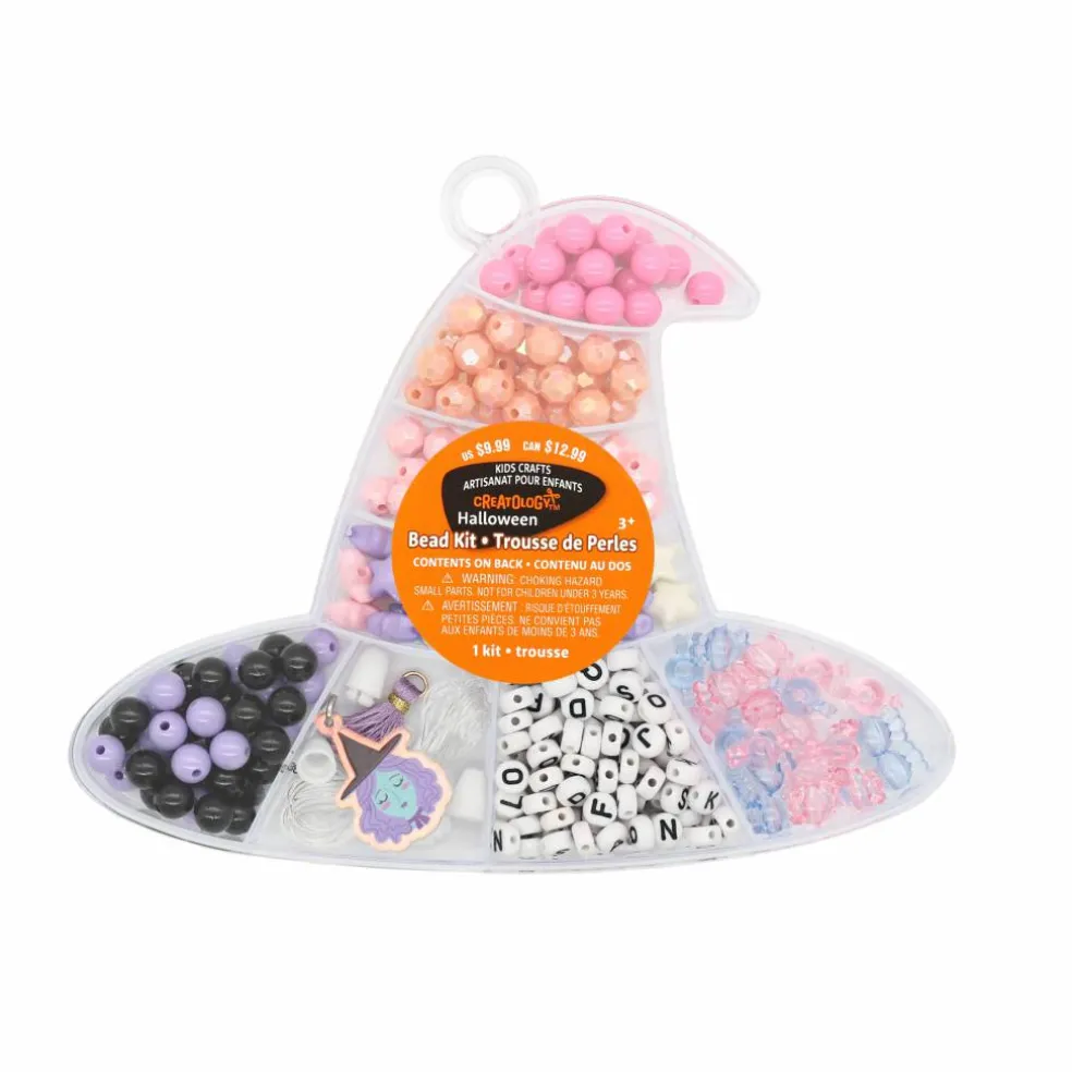 Pink Witch Hat Bead Kit by Creatology™