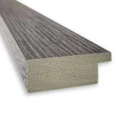 Pinstripe Plank Grey Narrow Framed Corkboard, Grey Cork