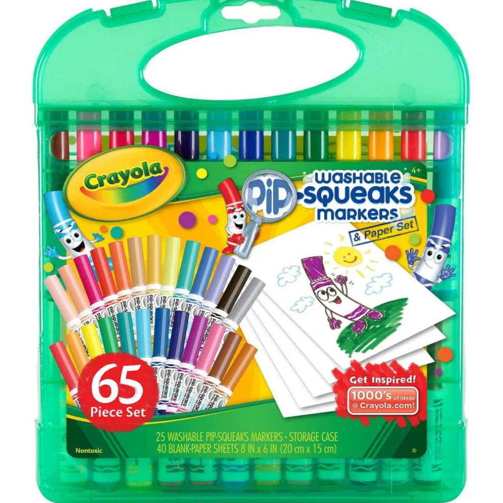 Pip-squeaks Wash Marker & Paper Set