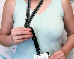 Pixiss Lanyard Tape Measure Identity ID Card Holder and Badge Holder