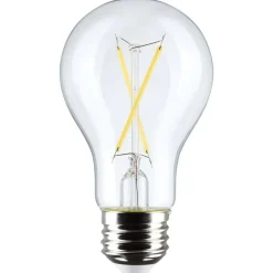 4Pk - 5W A19 LED Clear Warm White 2700K E26 Medium Base 120v - 40W equiv