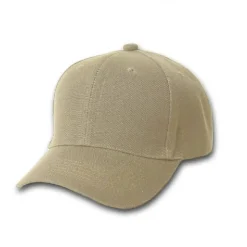Plain Baseball Cap - Blank Hat with Solid Color and Adjustable