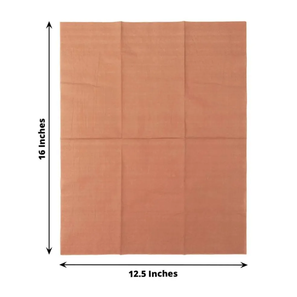 50 Plain Soft 2 Ply Dinner Table Cocktail Paper NAPKINS