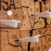 Planes pins, airplanes push pins by Enjoy The Wood