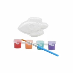 Plaster Rocket Ship Magnet Painting Kit by Creatology™