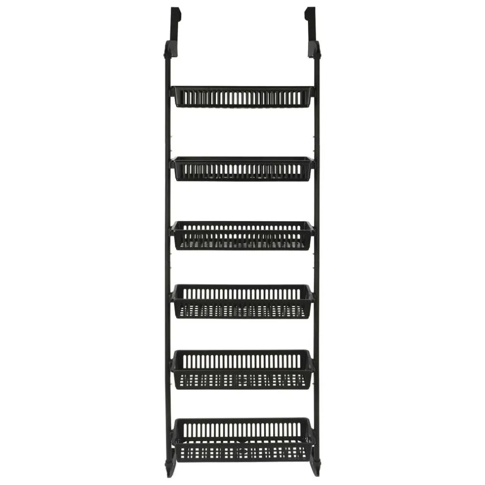 59" Plastic 6 Basket Over the Door Organizer by Simply Tidy®