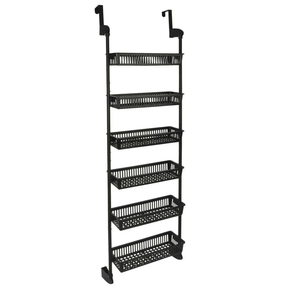 59" Plastic 6 Basket Over the Door Organizer by Simply Tidy®