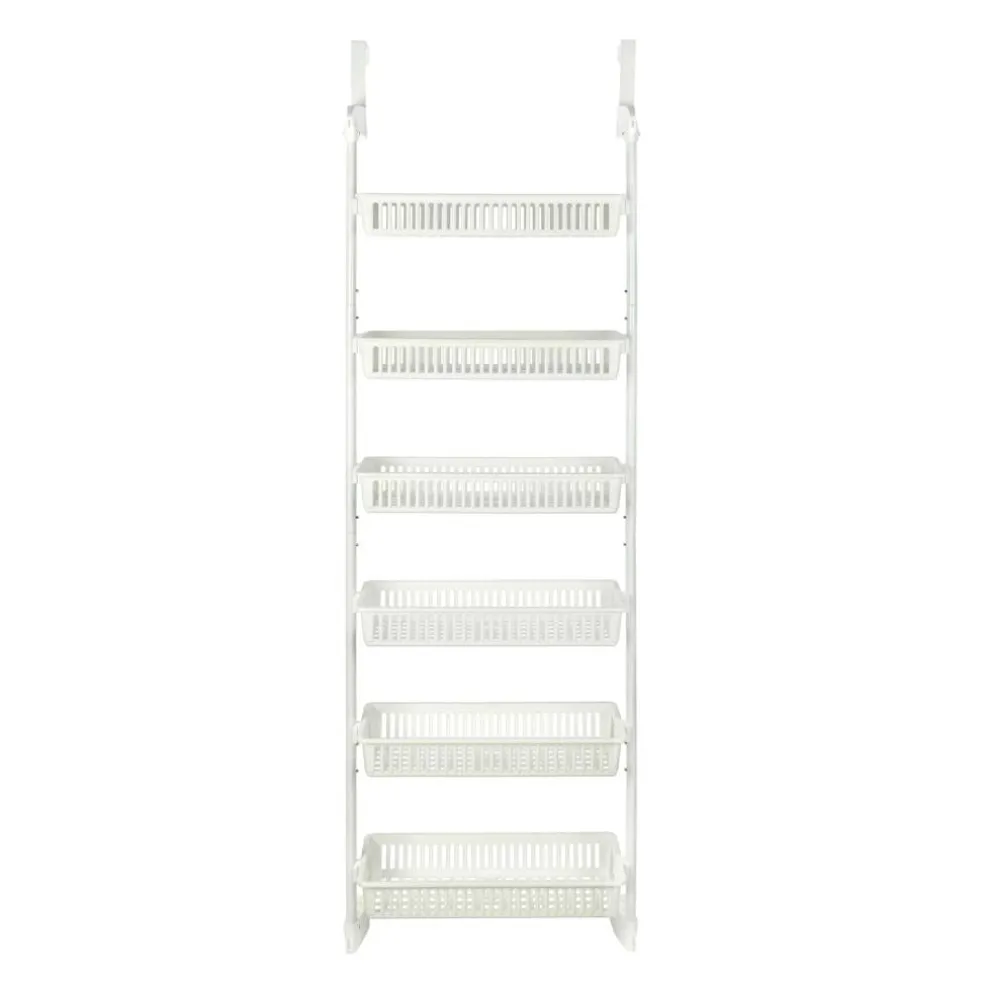 59" Plastic 6 Basket Over the Door Organizer by Simply Tidy®