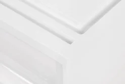 Plastic Clear Stackable Modular Shallow Storage Drawers Chest Box