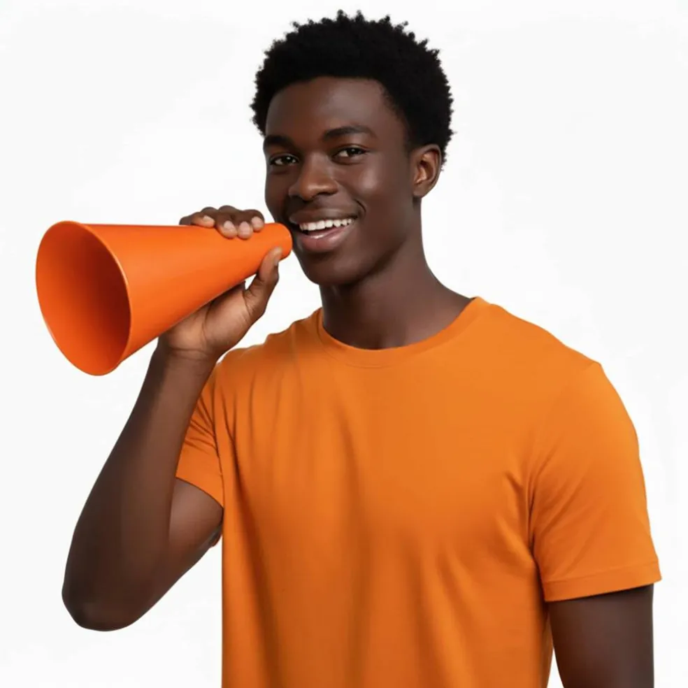 8.5" Plastic Costume Megaphone