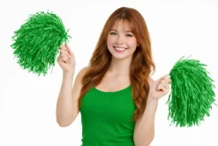 Plastic Costume Pom-Poms, 2ct.
