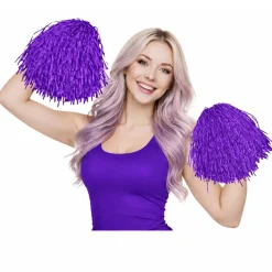 Plastic Costume Pom-Poms, 2ct.
