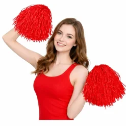 Plastic Costume Pom-Poms, 2ct.