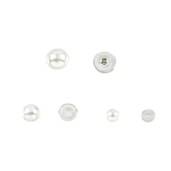 Plastic Flatback Pearls Mix by Bead Landing™