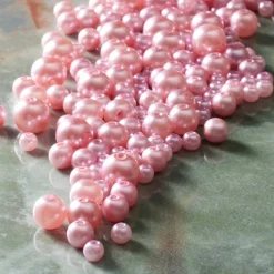 Plastic Round Pearl Beads by Bead Landing™
