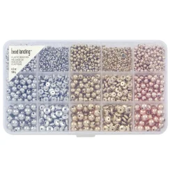 Plastic Spacer Beads Mix by Bead Landing™