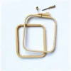 Plastic Square Hoop Nurge 170-12 Pastel Lilac